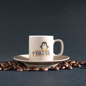 Prizren Penguen Cafe Bistro Logo, Kurumsal Kimlik ve Cafe İçi Tasarımlar